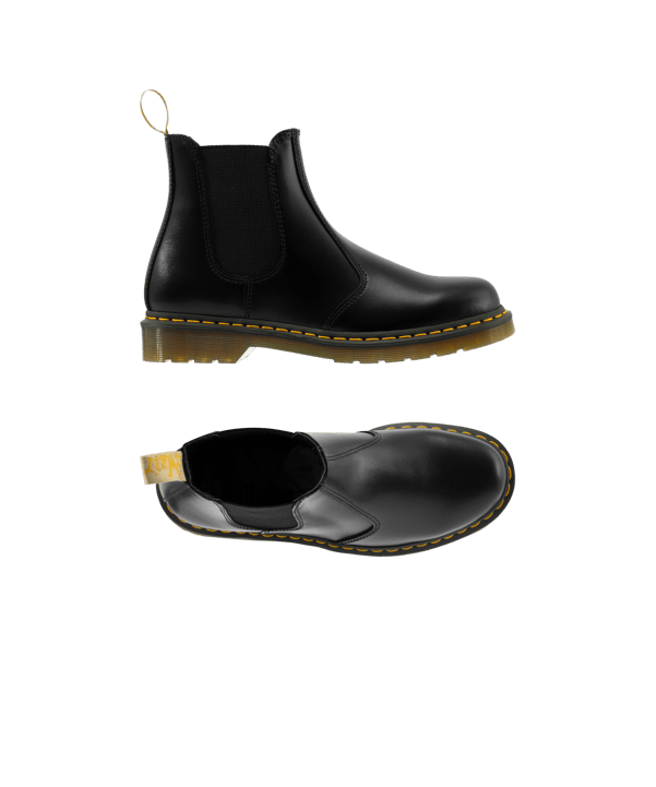 Dr. Martens Vegan 2976 Chelsea Boots YS Schwarz - schwarz