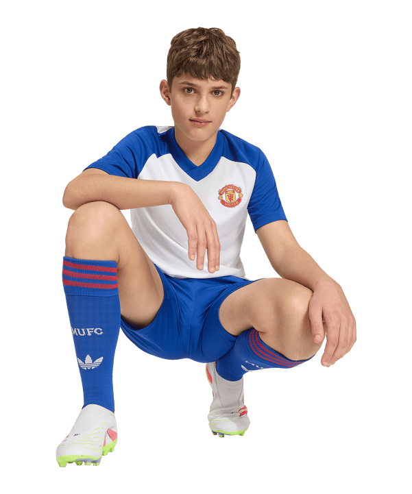 adidas Manchester United Pre Match Shirt 2026/2027 Kinderen Wit - wit