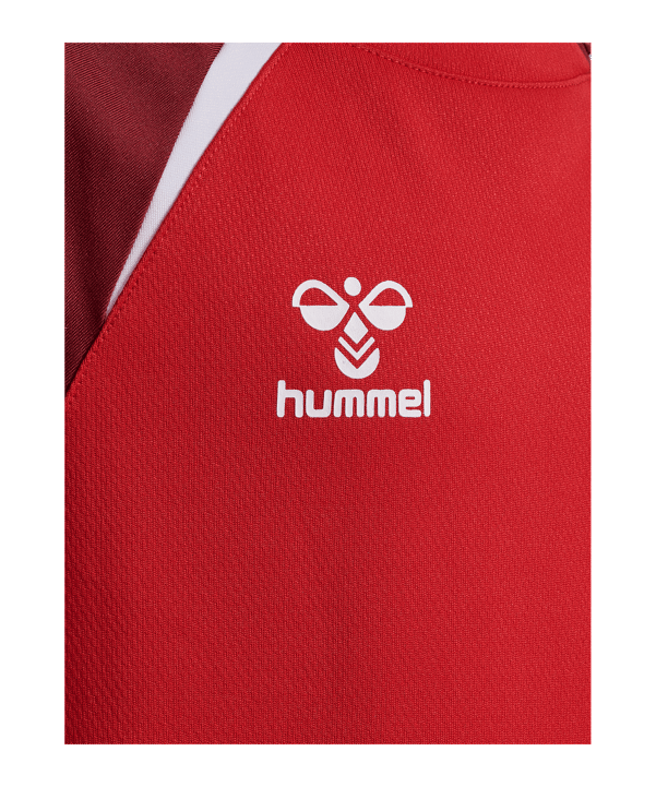 Hummel Lead 2.0 Crew Sweatshirt Kids Rot F3713 - rot