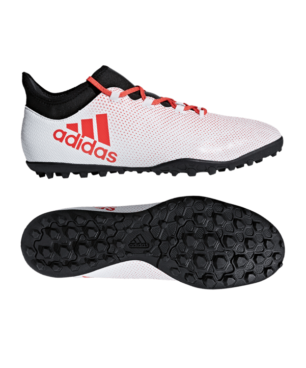 adidas X Tango 17.3 TF Weiss Rot - weiss