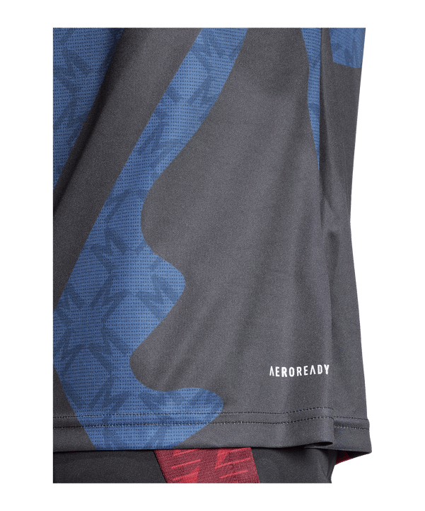 adidas Manchester United Prematch Shirt 2024/2025 Schwarz - schwarz