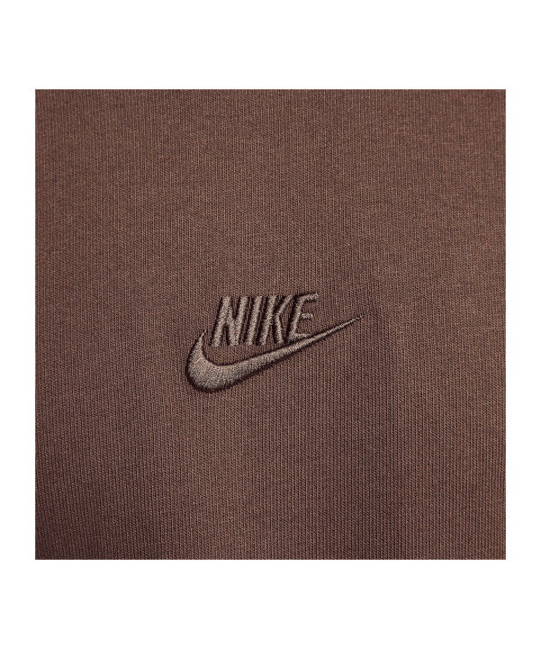Nike NSW Essential Sustainable Felpa marrone C323 - marrone