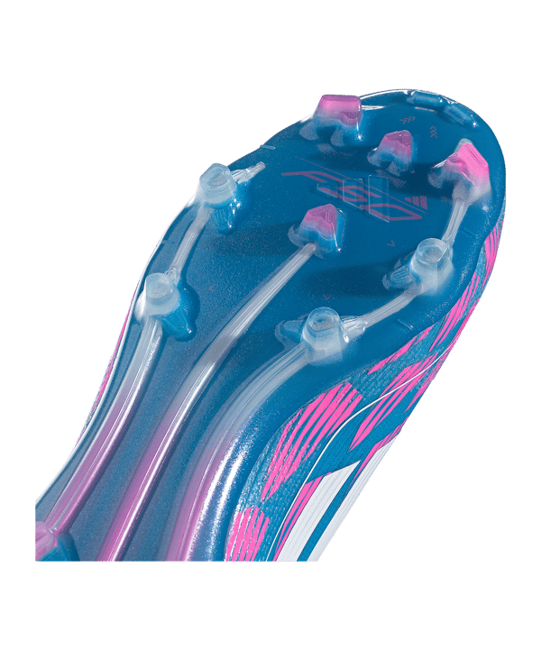 adidas F50 Elite LL FG Reemergenc Blau Weiss - blau