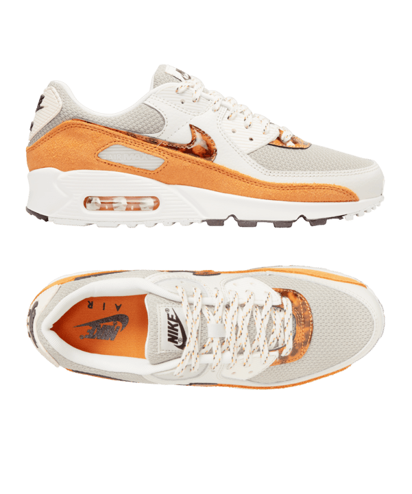 Nike Air Max 90 Damen Grau Braun F001 - grau