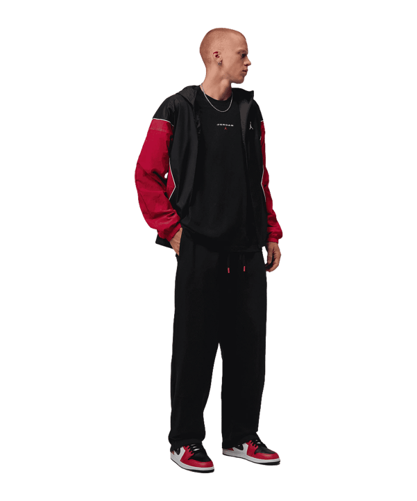 Jordan Brookyln Fleece Jogginghose Schwarz