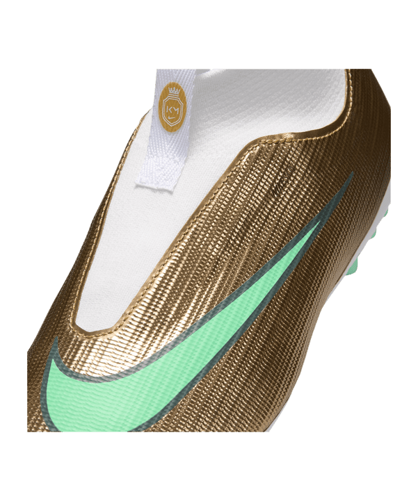 Nike Jr Air Zoom Mercurial Superfly XI Academy AG Kylian Mbappe Kids Gold F701 - gold