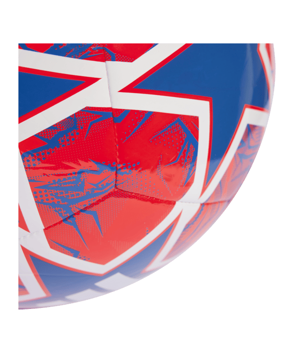 adidas Club Trainingsball UCL London Blau Rot  Weiss - blau
