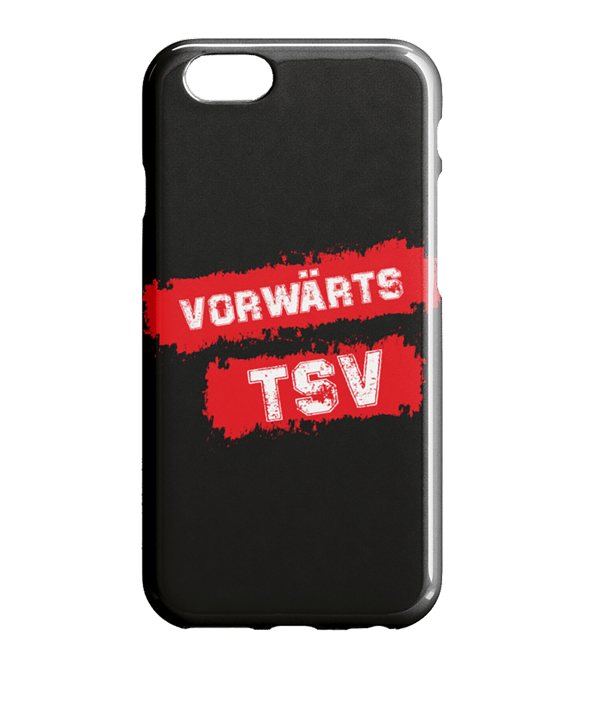 TSV Schopfloch Iphone Case Vorwärts R Schwarz - schwarz
