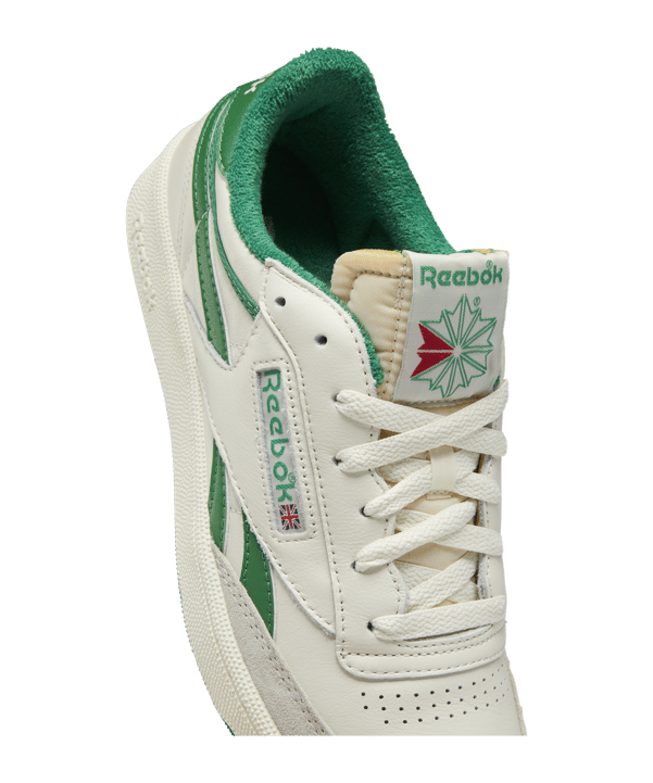 Reebok Club C Revenge Vintage Beige Weiss Grün - beige