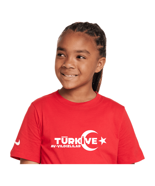 Nike TFF T-Shirt Kids Rot - rot