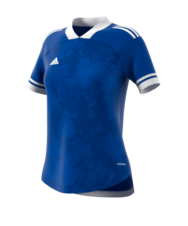 adidas Condivo 20 Trikot kurzarm Damen Blau Weiss - blau