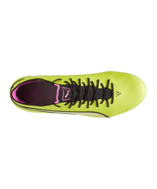 PUMA KING Ultimate FG/AG Phenomenal Gelb Schwarz Pink F06 - gruen