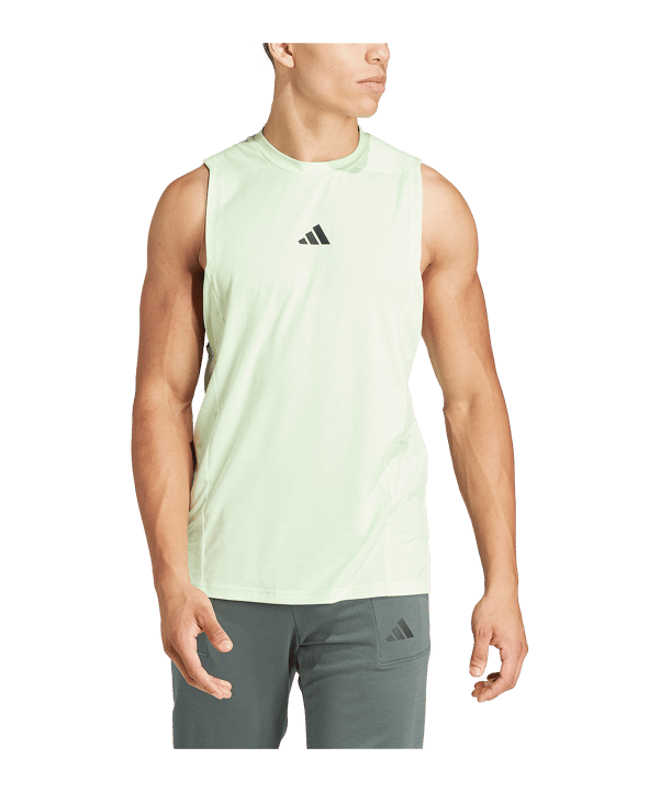 adidas D4T Tanktop Grün - gruen
