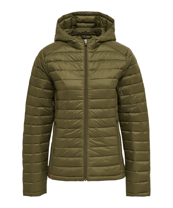 Hummel hmlRED Kapuzenjacke Damen Grün F6086 - gruen