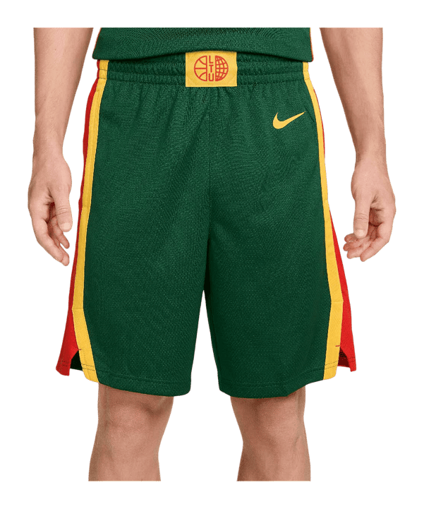 Nike Litauen Limited Road Short Olympia 2024 Grün F341 - gruen