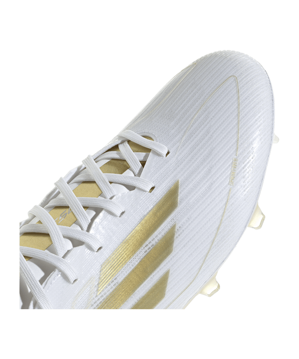 adidas F50 Pro FG Day Spark Weiss Gold - weiss