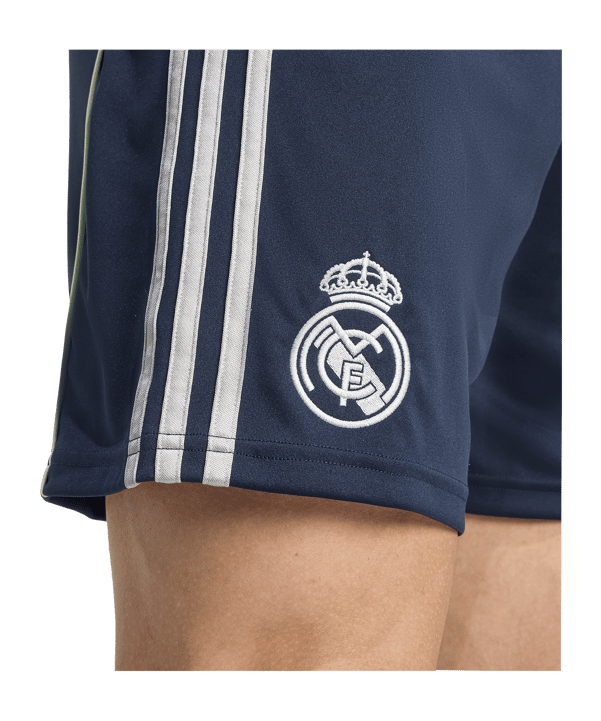 adidas Real Madrid Short Away 2025/2026 Blau - blau