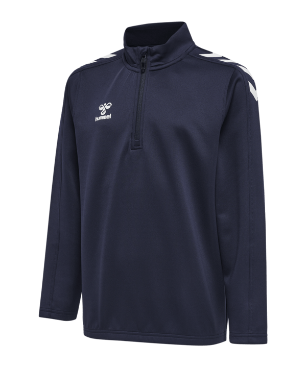 Hummel hmlCORE XK HalfZip Sweatshirt Kids F7026 - blau