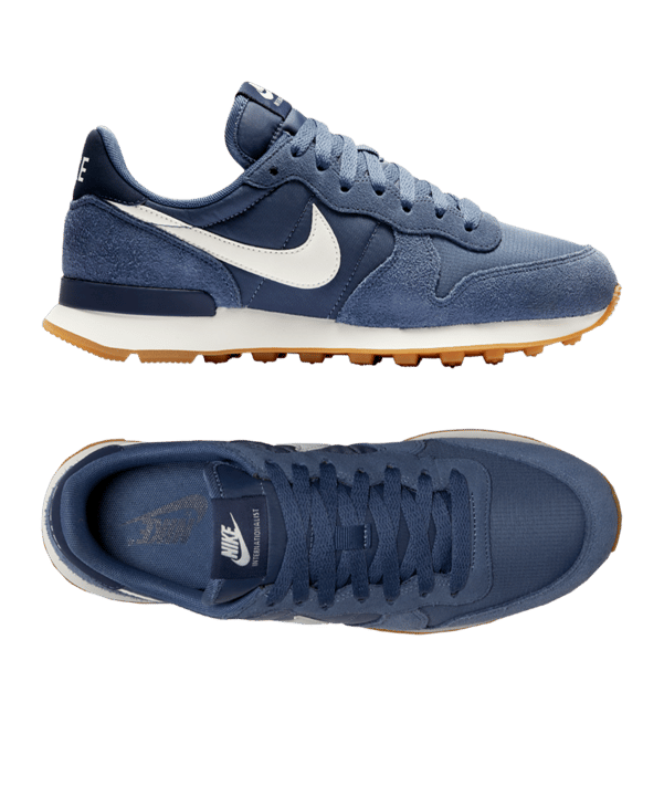 Nike Internationalist Sneaker Damen Blau F412 - blau