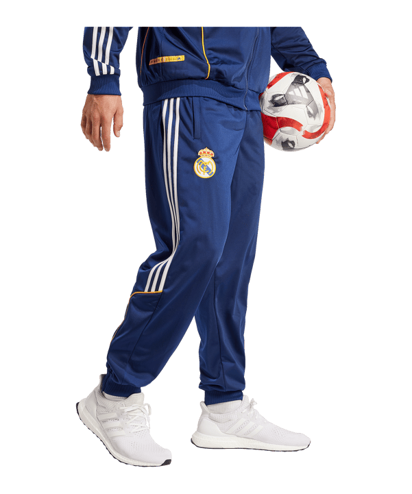 adidas Real Madrid Trainingshose Blau - blau