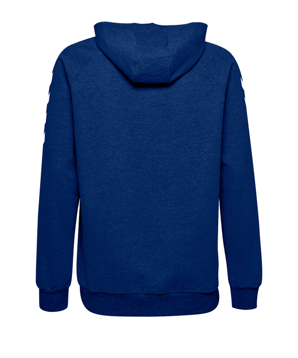 Hummel Cotton Kapuzenjacke Kids Blau F7045 - blau