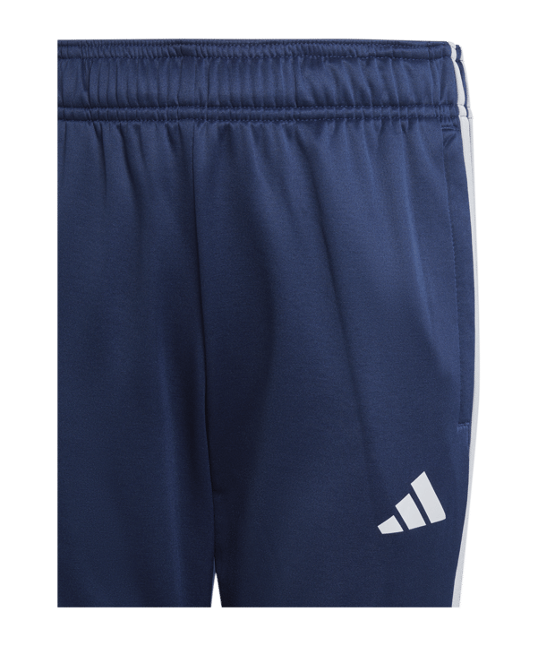 adidas Tiro 23 CB Hose Kids Blau Weiss - blau