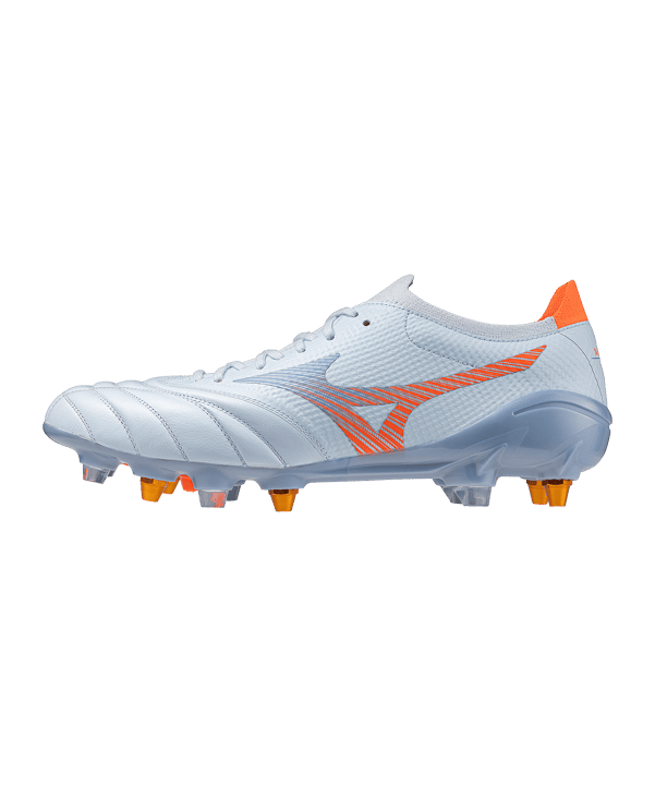 Mizuno Morelia Neo V Beta Elite Mix SG Serene Spark Blau F22 - blau
