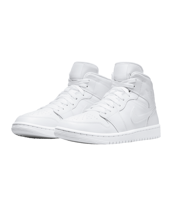 Jordan Air 1 Mid Damen F111 - weiss