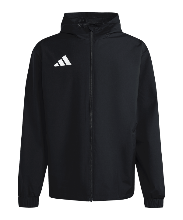 adidas Entrada 26 Regenjacke Schwarz - schwarz