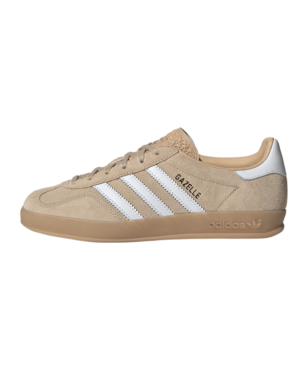 adidas Originals Gazelle Sneaker Damen Beige - beige