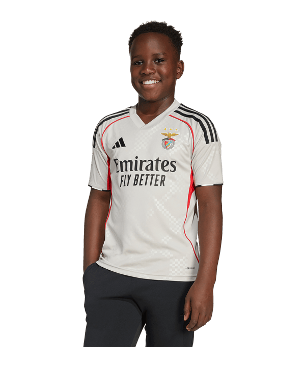 adidas Benfica Lissabon Trikot Away 2025/2026 Kids Beige - beige
