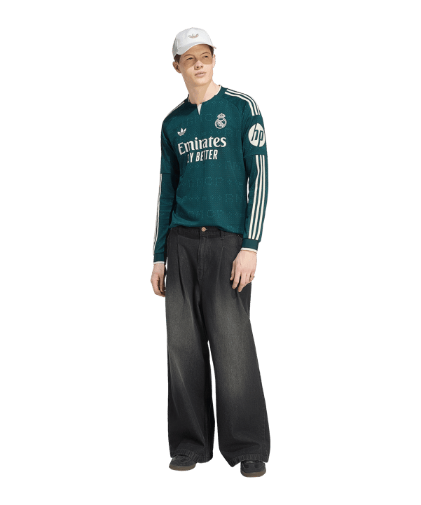 adidas Real Madrid Maillot à manches longues Away 2026/2027 Vert - vert