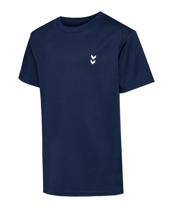 Hummel Pulse Trainingsshirt Kids Blau F7459 - blau