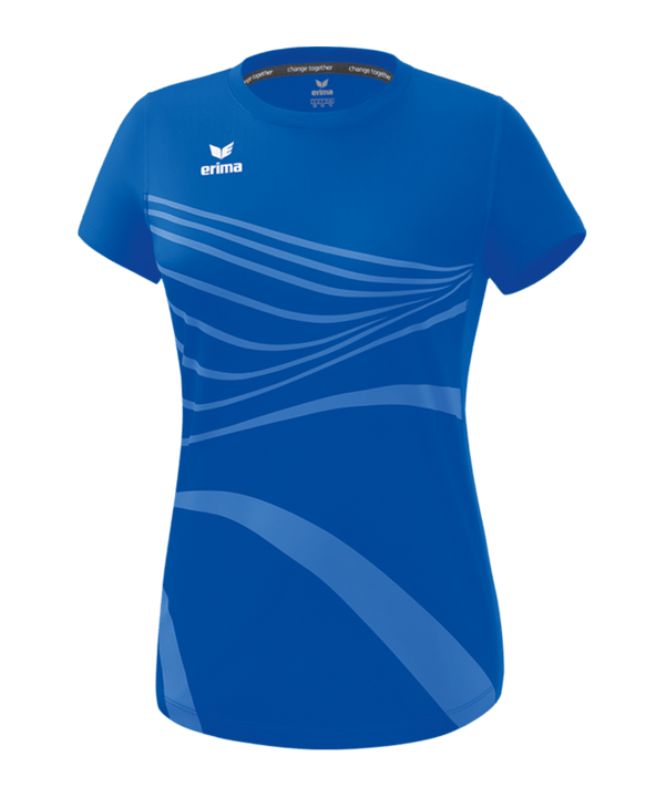 Erima Racing T-Shirt Damen Blau - blau