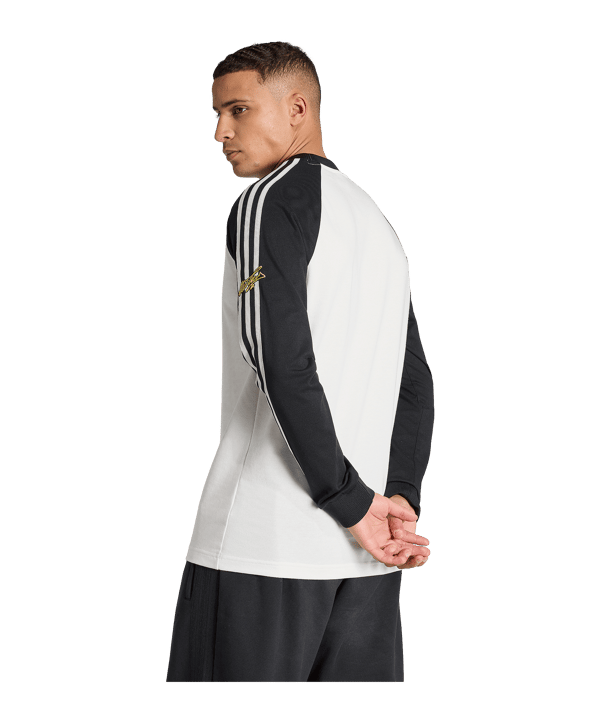 adidas Juventus Turin Originals Longsleeve T-Shirt Weiß - weiss