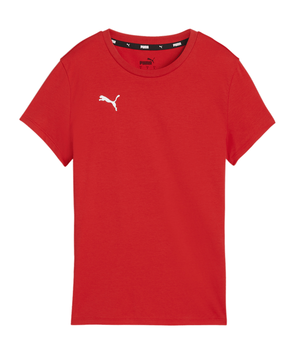 PUMA teamGOAL Casuals T-Shirt Damen Rot F01 - rot
