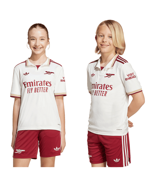 adidas FC Arsenal London Trikot 3rd 2025/2026 Kids Weiß - weiss