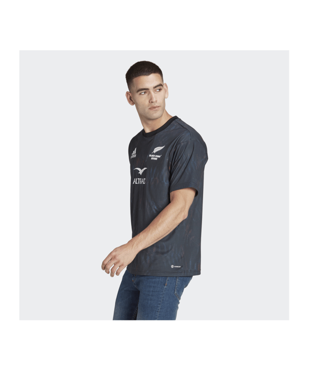 adidas Schwarz Ferns Sevens Home Tee (Gender Neutral) Schwarz - schwarz