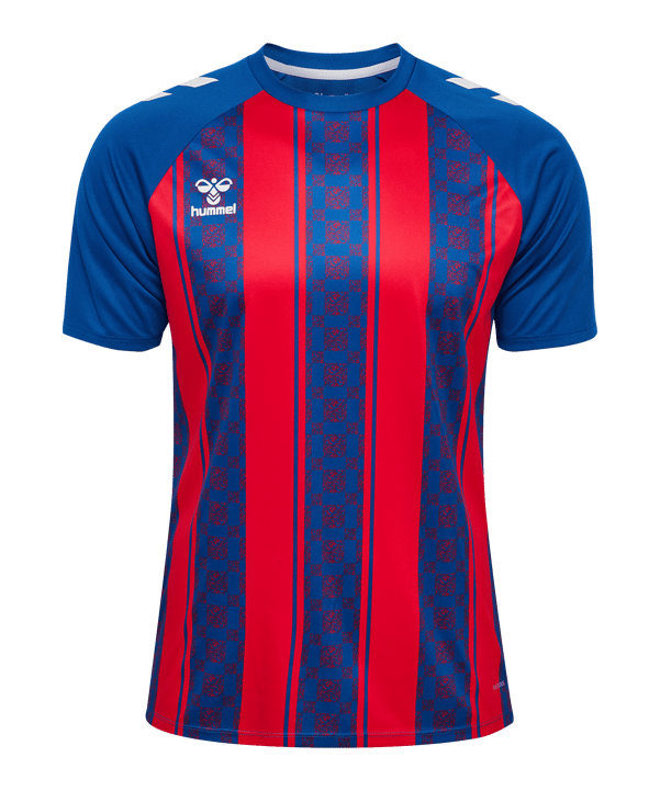 hummel Match Striped Trikot Blau F7358 - blau