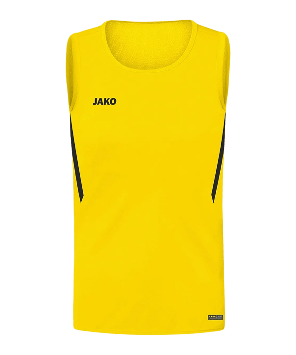 JAKO Challenge Tanktop Kids Gelb Schwarz F301
