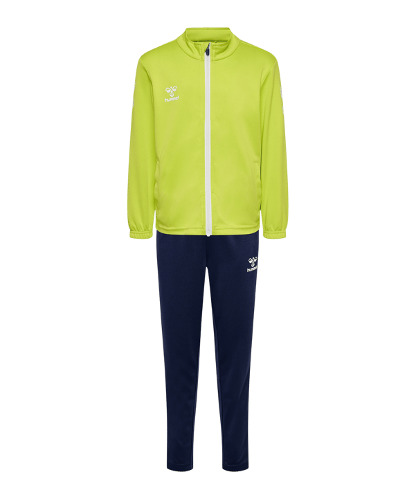 Hummel Trainingsanzug Kids Grün F6245 - gruen