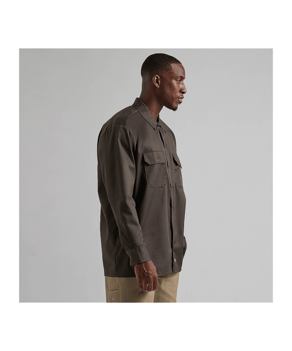 Dickie Work Hemd Jacke Braun - braun