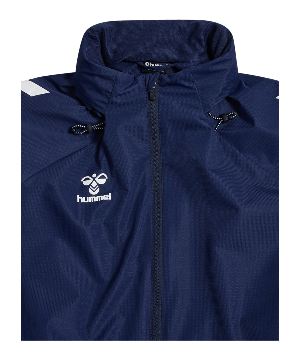 Hummel Lead 2.0 All-Weather Jacke Blau F7026 - blau