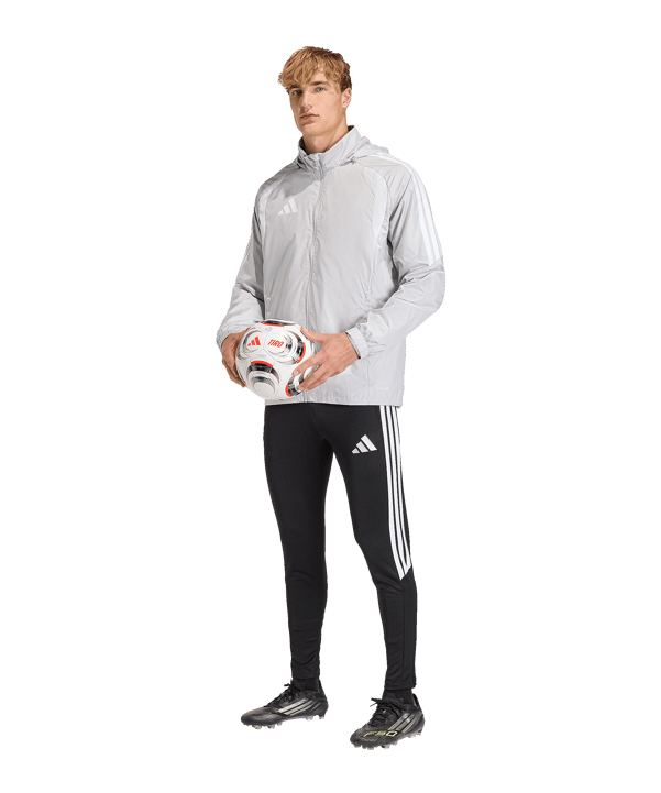 adidas Tiro 26 League Windbreaker Grigio - grigio