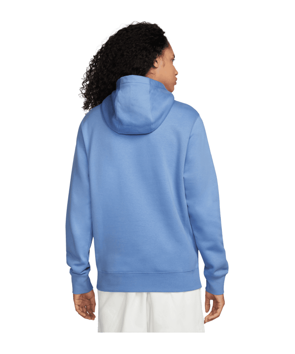 Nike Club Fleece Hoody Blau F450 - blau