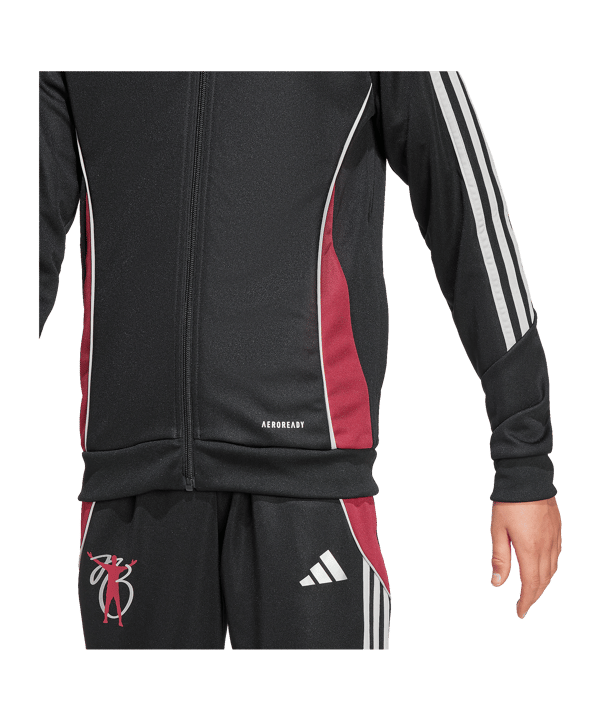 adidas Jude Bellingham Tiro Trainingsjacke Kids Schwarz - schwarz