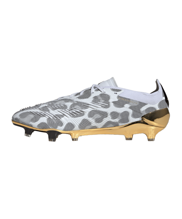 adidas Predator Elite FG Gen Pred 2.0 Weiss Schwarz Gold - weiss