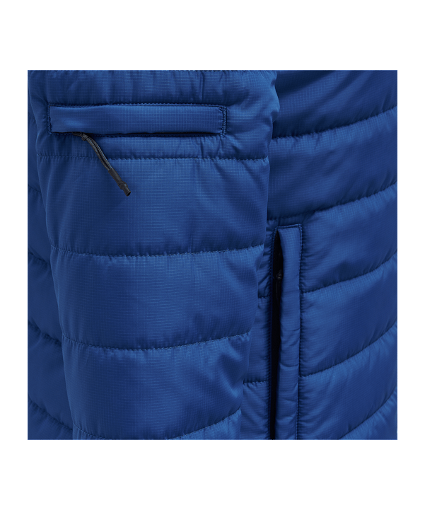 Hummel hmlNORTH Quilted Jacke Damen Blau F7045 - blau