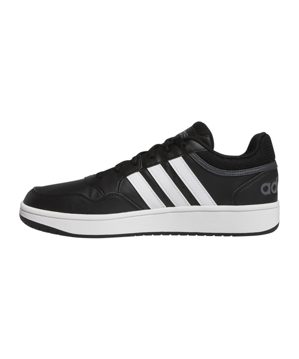 adidas Hoops 3.0 Low Classic Vintage Schwarz - schwarz