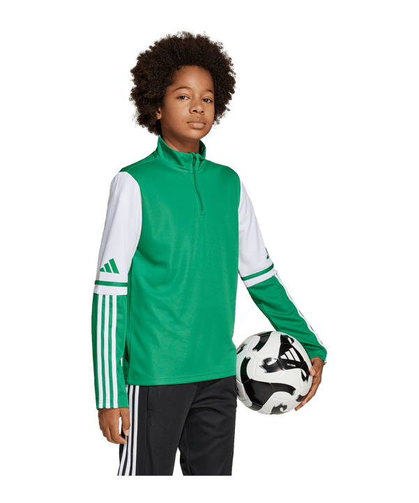 adidas Squadra 25 HalfZip Sweatshirt Kids Grün - gruen
